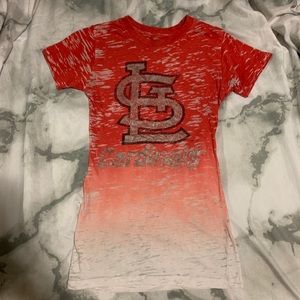 Faded cardinals shirt